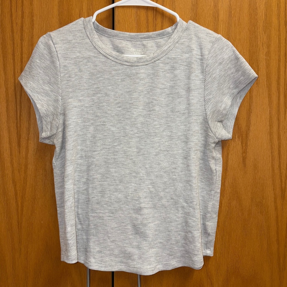 Light Gray American Eagle Top